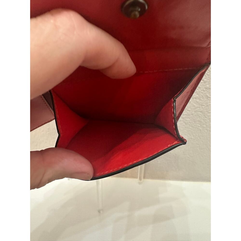 Coach Vintage 70s-Style Graphic Logo Billfold Wallet 🔴 - Picture 6 of 7